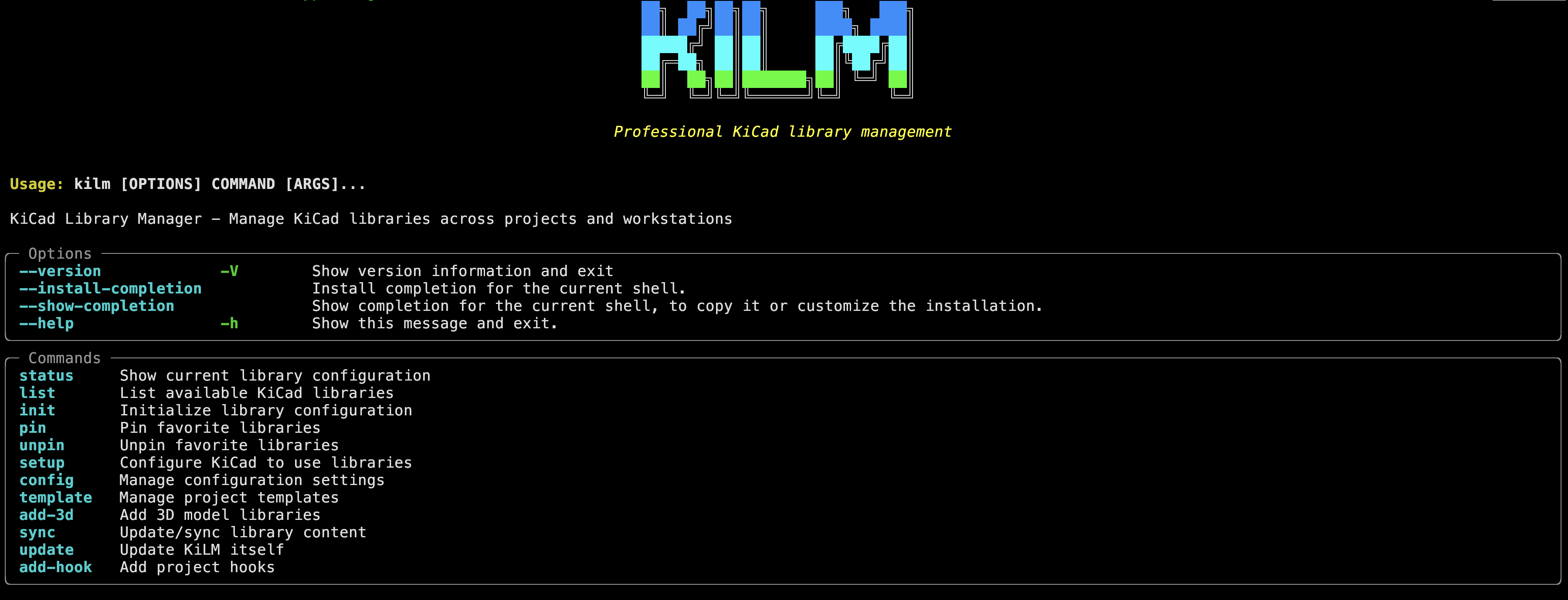 KiLM global help